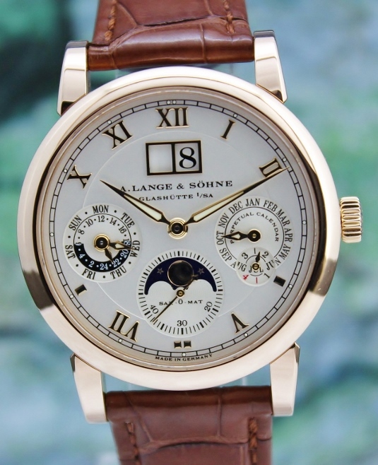 (image for) LIKE NEW A. LANGE & SOHNE LANGEMATIK PERPETUAL 18K ROSE GOLD / 310.032FE